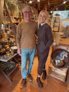 Above: Paul Geoghegan and Lucy Richards, partners at The Kitchen Range in West Wickham.